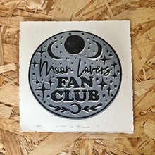Load image into Gallery viewer, Moon Lovers Fan Club Original Lino Print