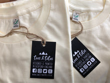 Load image into Gallery viewer, Magic Hand Illustration Screen Printed Ecru T-Shirt - Womens - Unisex - 100% Organic Cotton