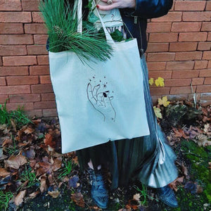 Magic • Screen Printed Reusable Cotton Tote Book Bag