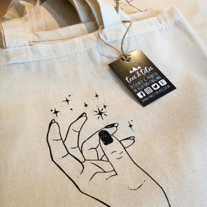 Magic • Screen Printed Reusable Cotton Tote Book Bag